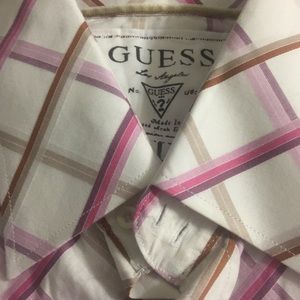 Men’s guess long sleeve shirt